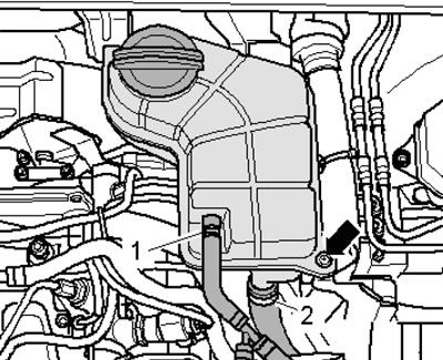 3.3. Fastening the expansion tank