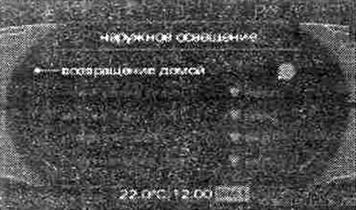Дисплей: зовнішнє освітлення.