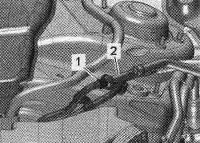 Изключете горивото. магистрали «1 и 2»,