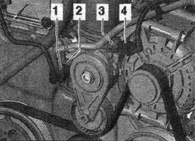 2. Сензор за налягане на маслото «F22»; 3. Сензор за налягане на маслото за ниско налягане «F378».