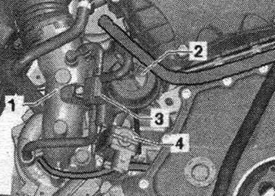 1. Турбокомпресор; 2. Вакуум блок на турбокомпресора, проверка, регулиране, демонтаж и монтаж; 3.…