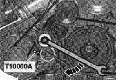 Выцягнуць пярэдняе вечка мантач. адсека «1» уверх. Зняць перадпакой шумаізаляцыю «1». Для зваротнай…
