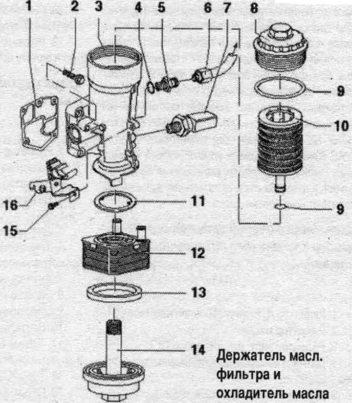 1. Прокладка: заменить.