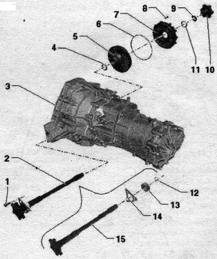 1. Śruba: 15 Nm, obrót o 45°;śruby stalowe (M8; długość 25 mm); 3 szt.