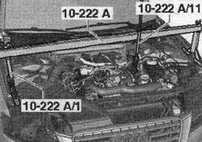 Устанавіць траверсу «10-222 А» разам з рамамі «10-222 А/1» і хадавым вінтом «10 222 А/11», як…