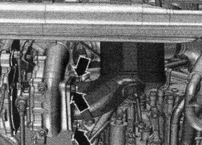 Nainštalujte filter pevných častíc a výfukové potrubie. Zarovnajte systém. uvoľňovanie výfukových…
