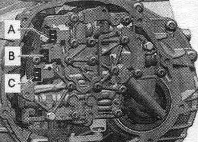 А. Электр, штэкернае злучэнне магнітнага клапана 1 «N88».