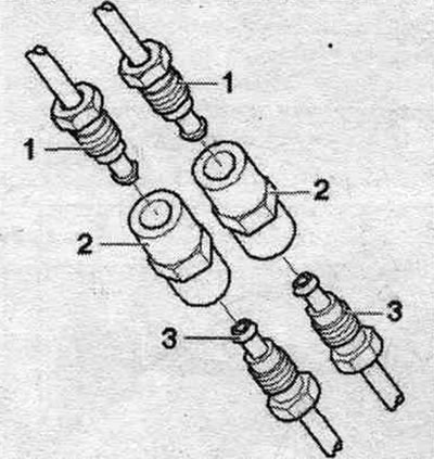 1. Кочиона цев, обртни момент затезања 14 Nm.