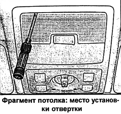 В экстренном случае сдвигаемую панель крыши можно закрыть механически.