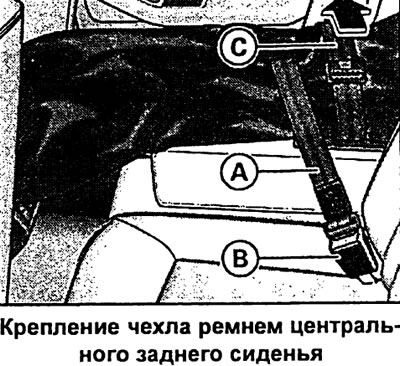 Пользуясь сквозным загрузочным люком с примыкающим к нему чехлом, можно перевозить в салоне…