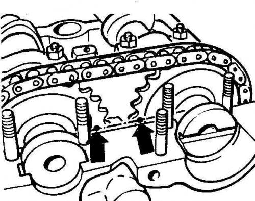 Двигатель ес9ж4 схема расположения распредвалов Checking and assembling the cylinder head (Audi A6 C4, 1994-1997 / Engine repair