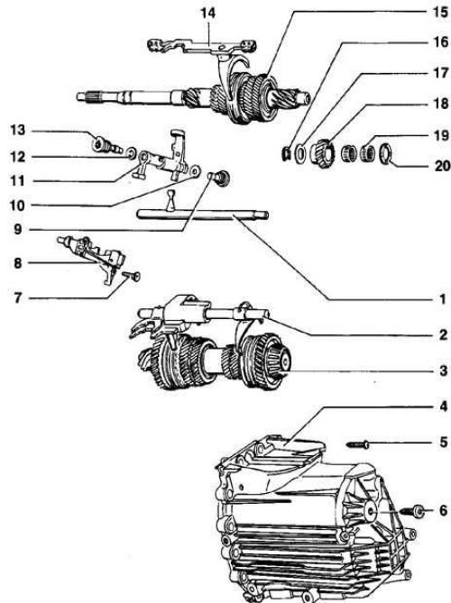 Mechanizm wału napędowego