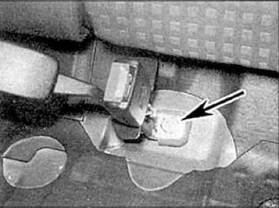 Как снять ремни безопасности на ауди а3 Elements of seat belts (Audi A6 C4, 1994-1997 / Body / Interior (internal elemen