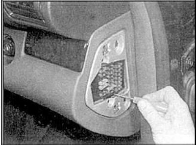 7. Remove the side trim panels.