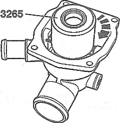 4.4. Зніміце клямку мацавання тэрмастата з дапамогай апраўкі, каталожны нумар якой 3265 (гл.…