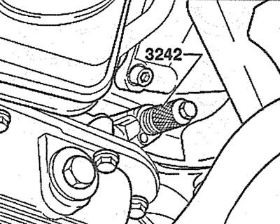 4.13. Укруціце замест корка стопарны палец, каталожны нумар якога 3242. Аўтамабілі з дызельным…