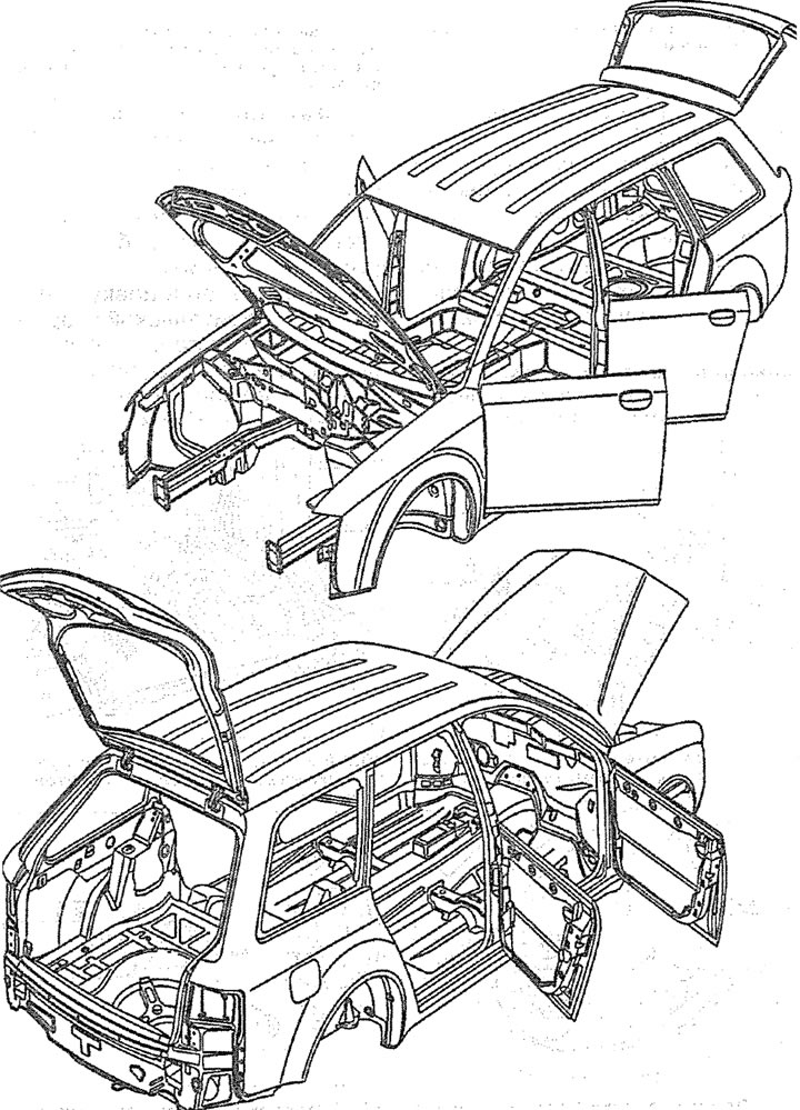 1.0. Кузаў аўтамабіляў AIDI ALLROAD