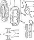 Механизам предње диск кочнице са чељустима Brembo