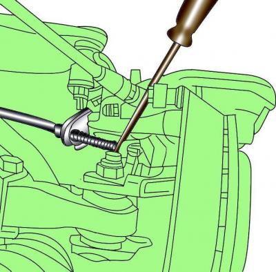 Стояночный тормоз необходимо регулировать после снятия центральной консоли и облицовки стояночного…