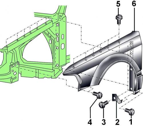 Как снять крыло на приора Front fender (Audi A8 D2, 1994-2002 / Body / Exterior (external elements)) AudiM