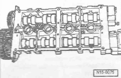 Нанесете равномерен тънък слой уплътнител върху зоните, отбелязани на фигурата, като щриховате…
