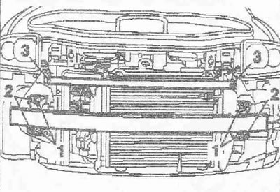 Odpojte konektor «1» na vysokotlakovom snímači «G65». Odrežte káblovú pásku «2».