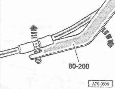Odskrutkujte vzduchové kanály «1, 2, 3» zo zadného panela.