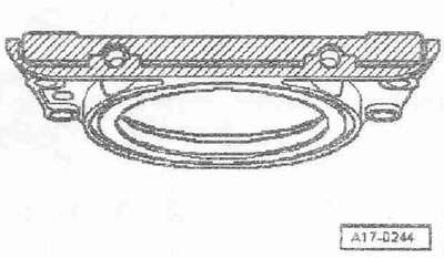 Для установки фланца насадить его «2» вместе с направляющей втулкой «1» (вставлена во фланец) на…