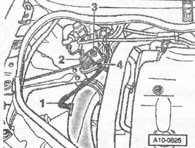 Namontujte priečnik «10.222 A» s adaptérmi «10.222 A /13» a adaptérom «T40093/6» na okraje…