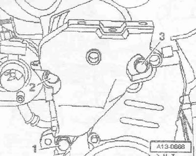 Монтирайте напречната греда «10.222 A» с адаптери «10.222 A/13» и адаптер «T40093/6» по ръбовете на…