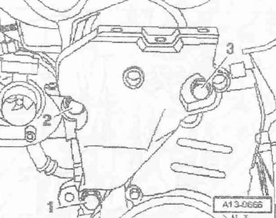 Внимателно! Двигателят може да се върти само от коляновия вал в посоката на неговото въртене (по…