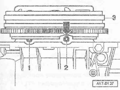 Odstráňte všetok zvyšný tesniaci prostriedok z olejovej vane a bloku valcov, napríklad pomocou…
