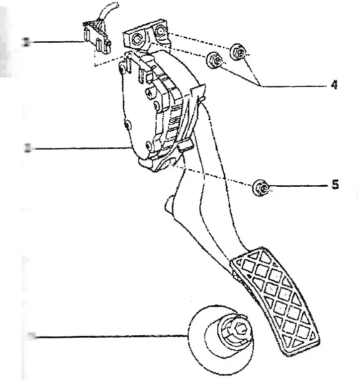 Accelerator pedal: