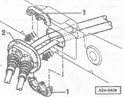 Gumovú objímku niekoľkokrát zatlačte dovnútra a von v «smere šípky», aby sa silikónové mazivo «G…