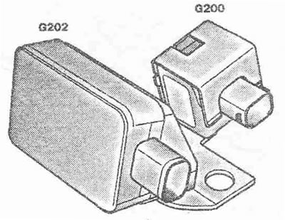 Измерва странично ускорение.