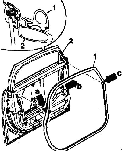 Ak chcete odstrániť, odpojte spodnú časť dvierok a odstráňte z hornej časti držiak vstavaných častí…