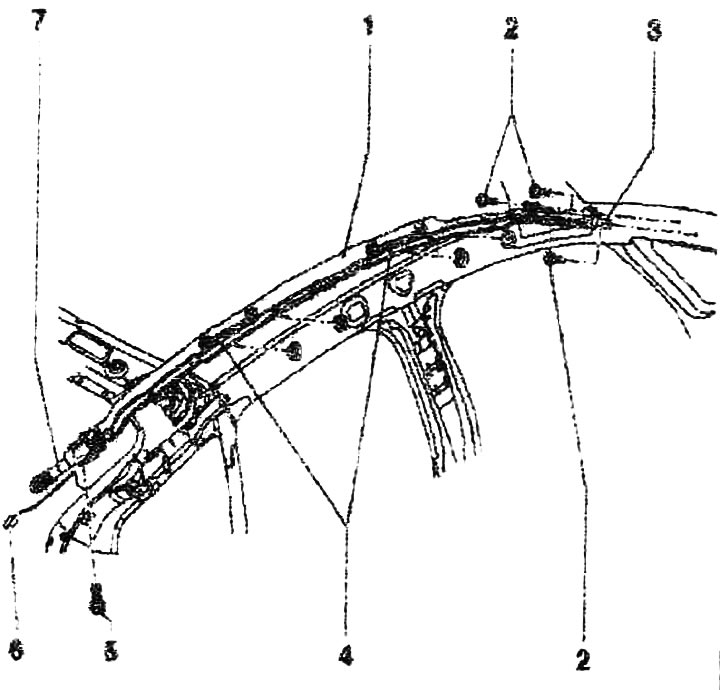 1. Верхня подушка безпеки. В а/м із кодованою магнітолою/ радіонавігаційною системою (RNS)…