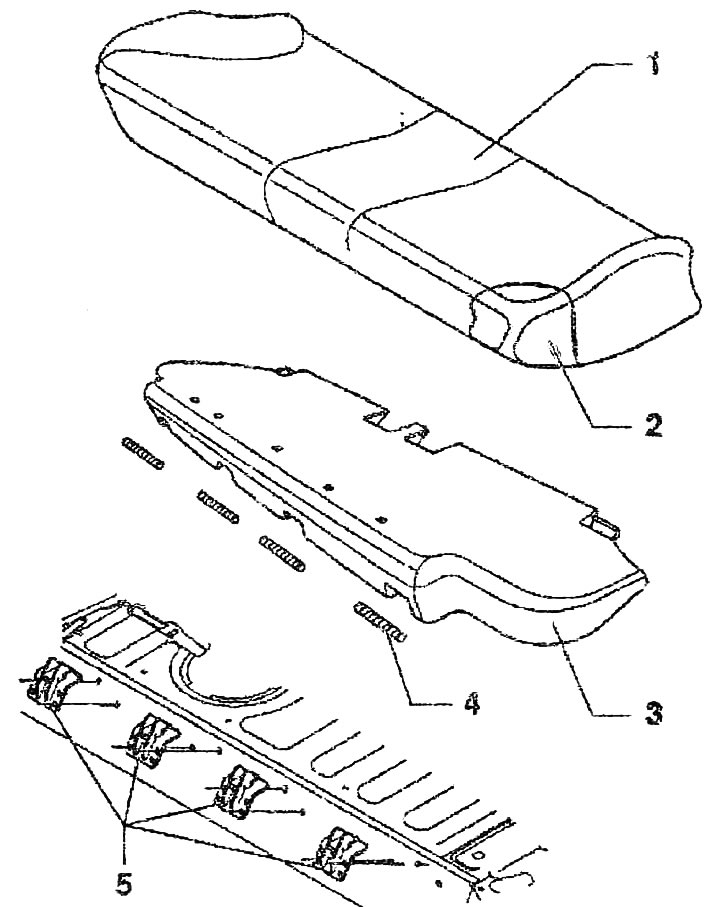 1. Покривало за седалка