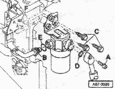 Отстранете капака «3» от заключващата шайба. Отстранете заключващата шайба «2» на водещия лост.…