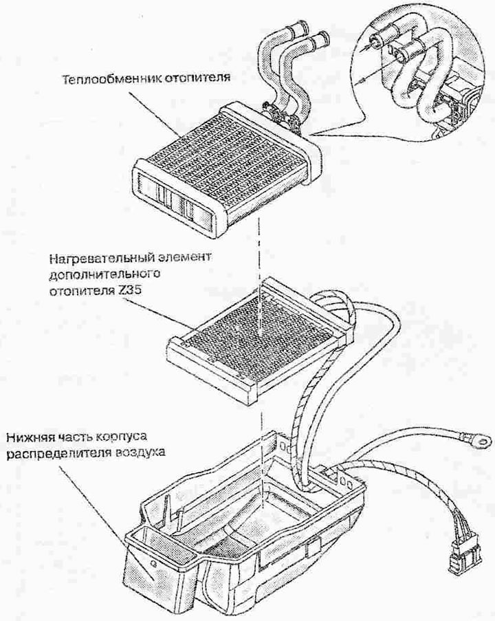Additional heater RTS Z35
