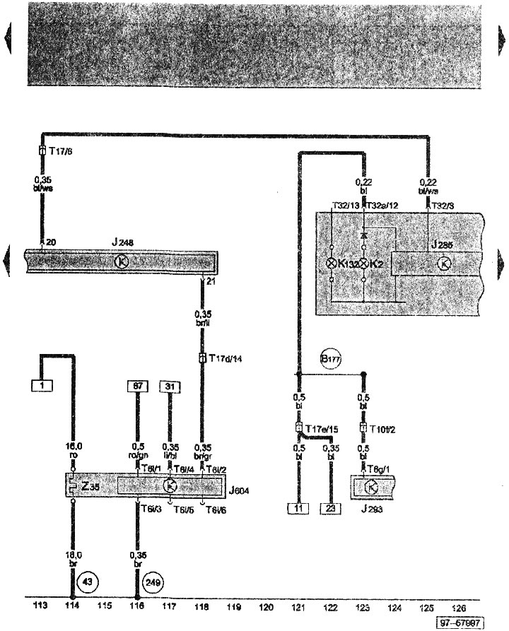 Електрическа схема на 1.4 литров дизелов двигател BHC