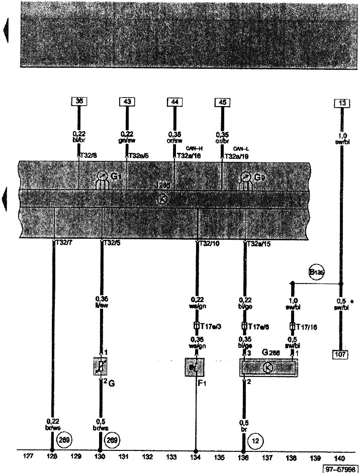Символите, използвани в диаграмите на електрическото оборудване, са тук →