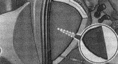 Контролни устройства отляво: капак на предпазителя.