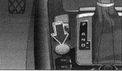 Централна конзола: бутон «Start/Stop»