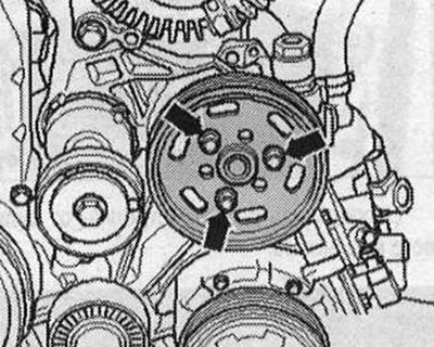 Адкруціць ніты «стрэлкі», для гэтага выкарыстоўваць ключ пад 2 адтуліны «3212» у якасці апоры,…