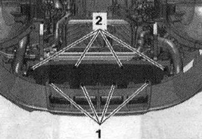 За да предотвратите изтичане на ATF масло, завържете ATF линиите към страничната греда. Затворете…