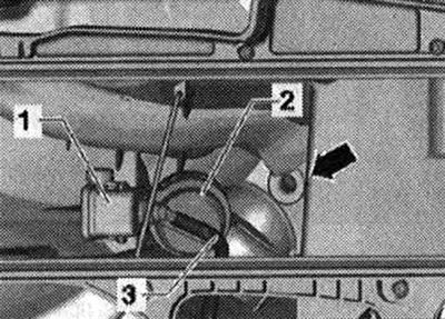 Свържете вакуумния маркуч «3» (ако е инсталиран) към нипела на въздушния байпасен клапан. филтри…