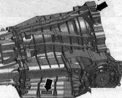 Следните данни могат да бъдат намерени на корпуса на скоростната кутия «стрелки»