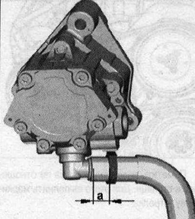 Обърнете внимание на монтажния размер на скобата. Размерът «а» трябва да бъде 4 мм. Поставете…