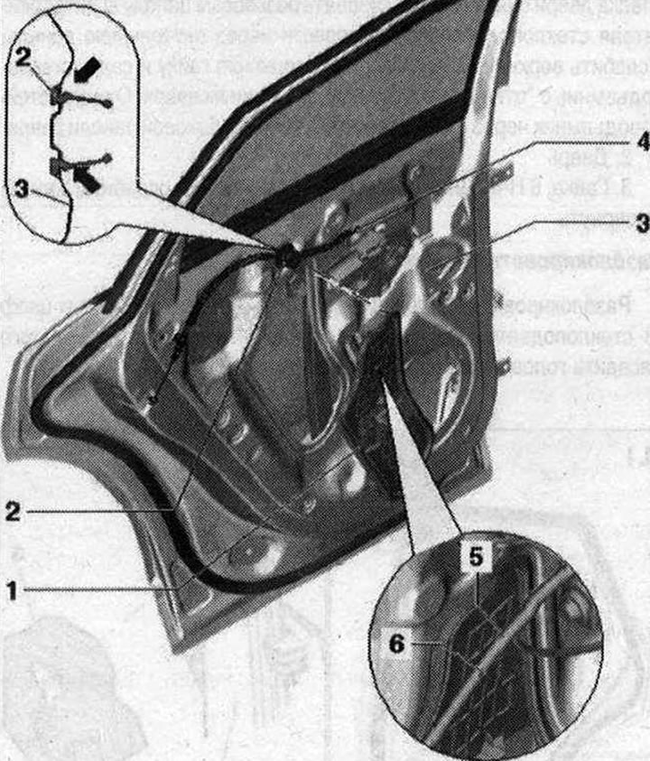 Премахване на облицовката на вътрешния панел на вратата 1. Наслагване. Отстранете тапицерията на…